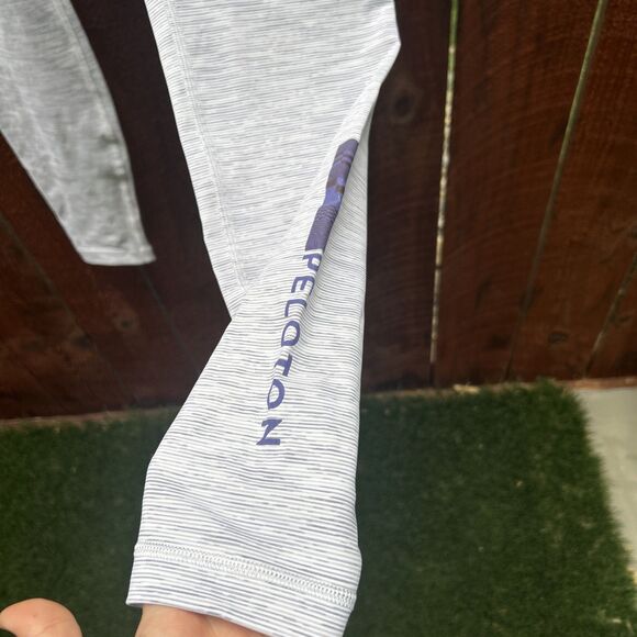 Lululemon x Peloton Womens 8 Wunder Under HR Tight 28" Wee Are From Space Gray - Picture 5 of 12